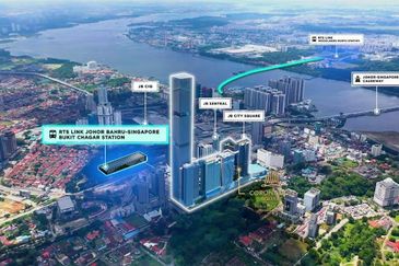 Newly completed building | Tower 5 Coronation Square Jalan Gereja Bandar Johor Bahru Near CIQ - For Rent