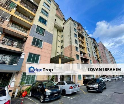 For Sale - Pangsapuri Larkin Indah Jalan Datin Halimah Johor Bahru, Johor, Johor Bahru