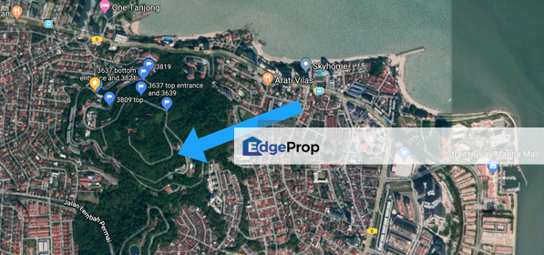 Sea-View Residential Land on Pearl Hill, Tanjung Bungah, Penang, Tanjung Bungah