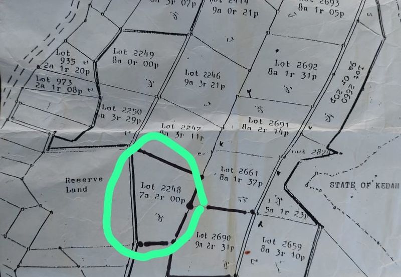 7.49 Acres Agriculture Land at Pengkalan Hulu, Perak