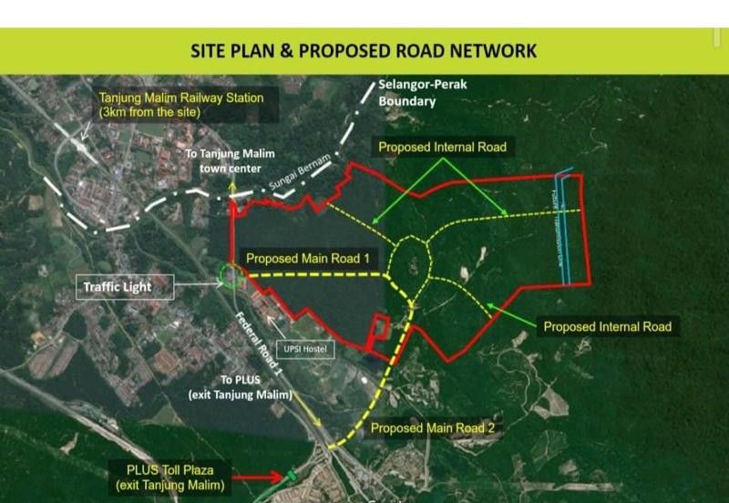 789.04 Acres Commercial Land at Proton City Tanjung Malim 