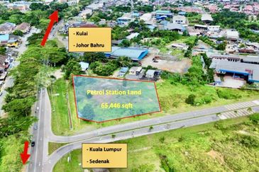Kulai Vacant Commercial Land (PETROL STATION)