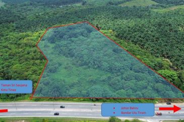 LAND 8.62 ACRES AT FEDERAL ROAD JB - KOTA TINGGI