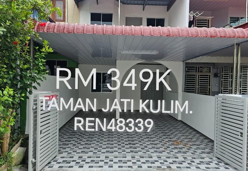 TAMAN Jati Kulim Teres 2 tingkat 