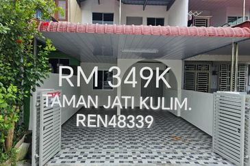 TAMAN Jati Kulim Teres 2 tingkat 
