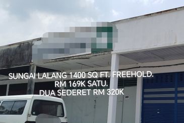 ZERO DEPOSIT ZERO BOOKING 2 RUMAH KEDAI SEDERET TAMAN LEMBAH PERMAI SUNGAI LALANG BEDONG , DEKAT SUNGAI PETANI AMBANGAN HEIGHTS