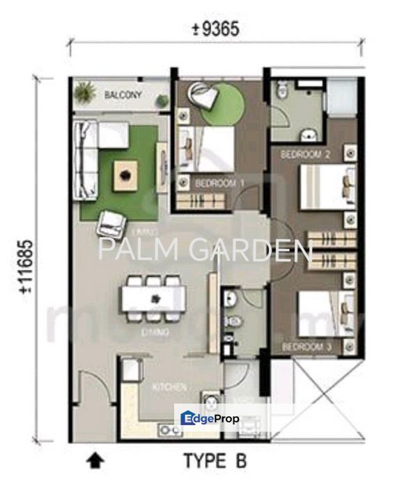 Palm Garden, Bandar Tasek Mutiara, Simpang Ampat, Penang, Simpang Ampat