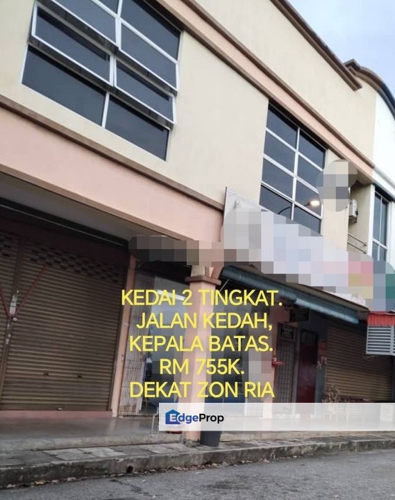 Kepala Batas Shop Office facing MAIN ROAD, Penang, Kepala Batas
