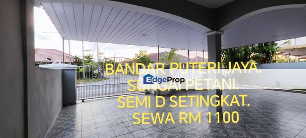 Bandar Puteri Jaya sungai petani. Rumah Sewa semi d setingkat, Kedah, Sungai Petani