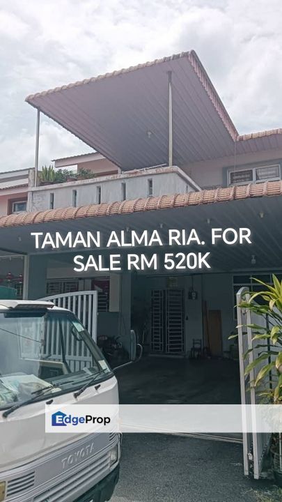 Teres Dua Tingkat Taman Alma Ria. Bukit Mertajam. , Penang, Bukit Mertajam