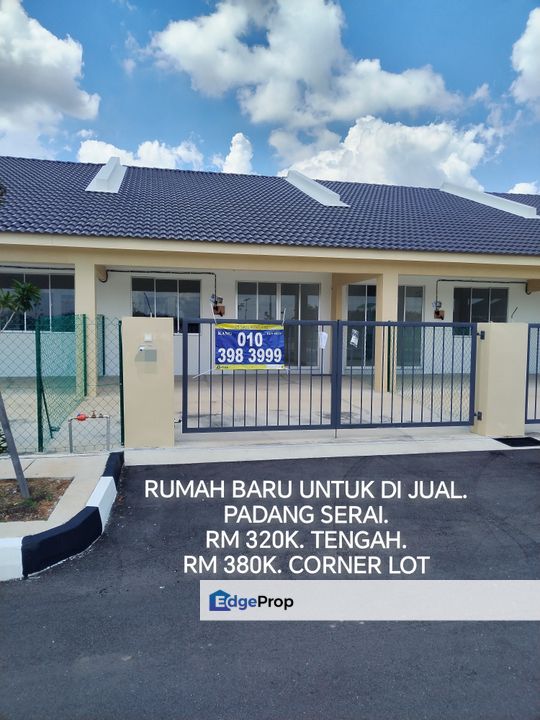 RUMAH Teres baru dua sebaris. PADANG SERAI, Kedah, Padang Serai