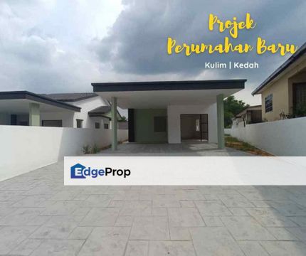 Rumah Bungalow setingkat Bandar Kulim, tak payah 10%, Kedah, Kulim