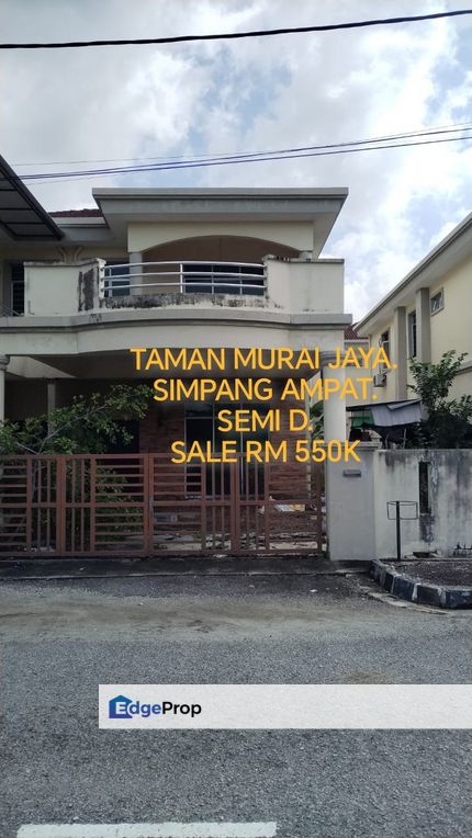FULL LOAN SEMI D SIMPANG AMPAT SEBERANG PERAI SELATAN. BELOW MARKET, Penang, Bukit Tambun