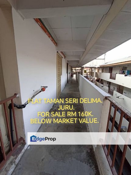Flat Taman Seri Delima Blok D. JURU, Penang, Juru