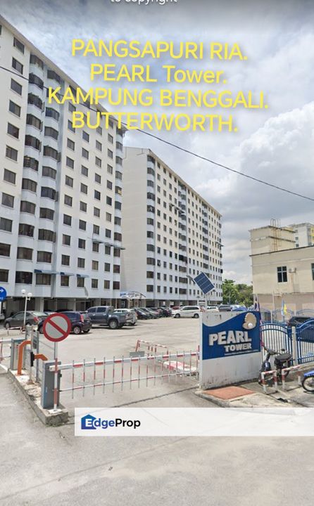 Full Loan Cashback PANGSAPURI RIA Pearl Tower. KAMPUNG BENGGALI. BUTTERWORTH , Penang, Butterworth