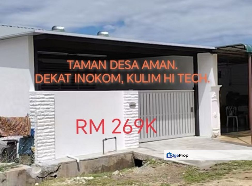 Full Loan Full Reno Taman Desa Aman Kulim (padang meha) , Kedah, Kulim