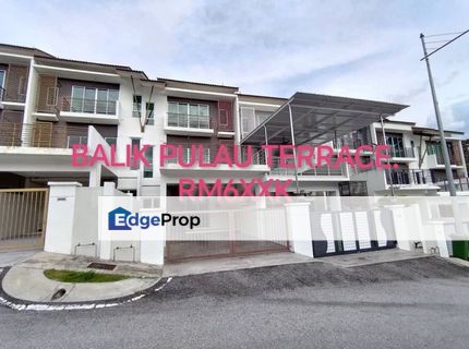 Balik Pulau 3 Storey Terrace House for sale full loan, Penang, Balik Pulau