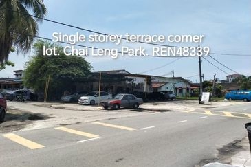 Corner Lot single storey terrace Chai Leng Park 