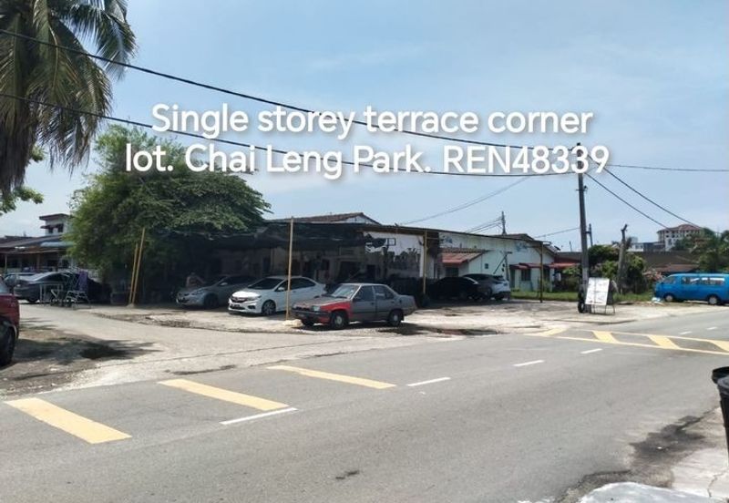Corner Lot single storey terrace Chai Leng Park 