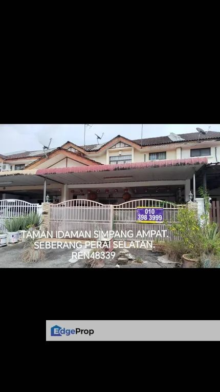 full loan Taman Idaman simpang ampat seberang perai selatan, Penang, Simpang Ampat