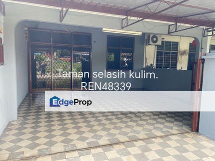 FULL LOAN RUMAH JALAN SELASIH 4 TAMAN SELASIH KULIM, Kedah, Kulim