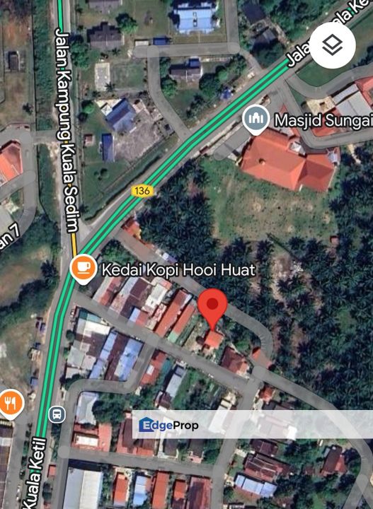 Tanah commercial For Rent Pekan Sungai Karangan, Kedah, 