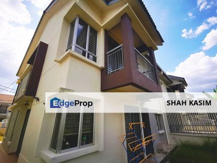 HUGE LAND |  Semi D Cluster Double Storey Alam Suria, Puncak Alam, Selangor, Bandar Puncak Alam