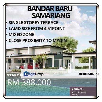 Bandar Baru Samariang Single Storey Terrace House , Sarawak, Kuching