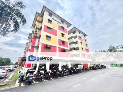 RENOVATED, CORNER UNIT, BOOKING 1K- Pangsapuri Semarak, Setia Alam, Selangor, Setia Alam/Alam Nusantara