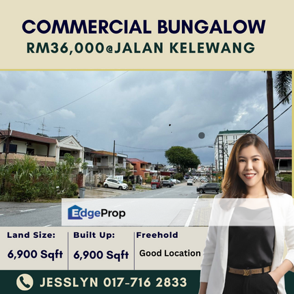  Jalan Kelewang, Commercial Bungalow For Rent, Johor, Johor Bahru