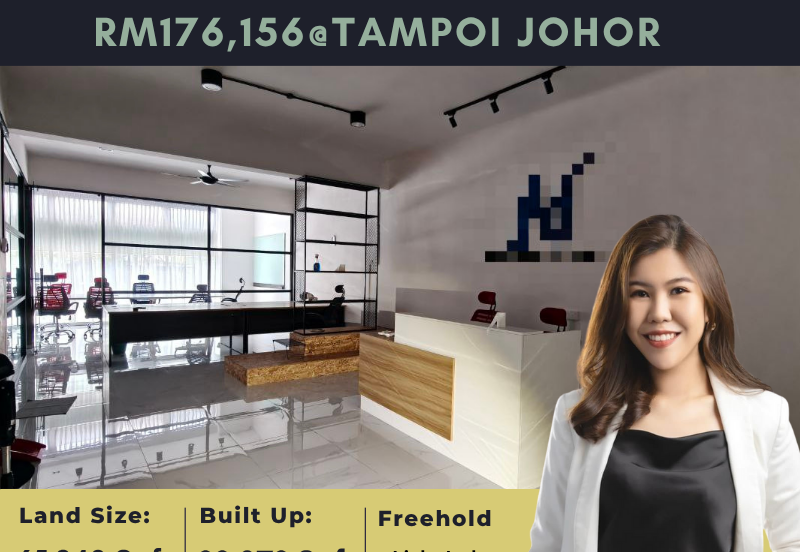 Tampoi, 2 Storey Detached Factory