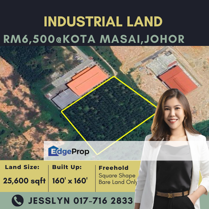 Kota Masai Pasir Gudang, Industrial Land For Rent, Johor, Pasir Gudang