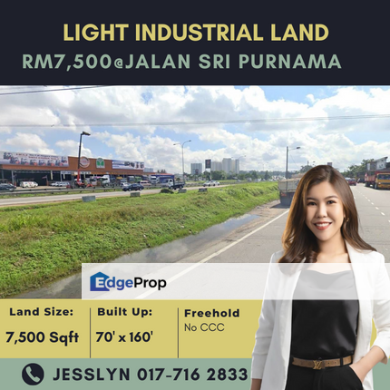 Kangkar Tebrau, Open Shelter Industrial Land Facing Pasir Gudang For Rent, Johor, Johor Bahru