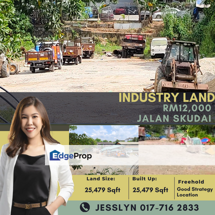  Jalan Skudai, Industry Land For Rent, Johor, Skudai