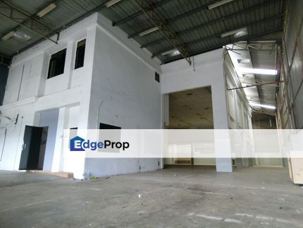 SKUDAI , Taman Tan Sri Yaacob  , Jalan wira , 1.5 storey semi detached  factory, Johor, Skudai