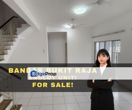 Endlot Unit! Bandar Bukit Raja @ Jalan Mahligai, Klang, Selangor, Selangor, Klang