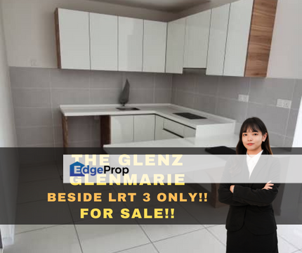 The Glenz Beside LRT 3 For Sale Glenmarie Shah Alam Best Investment, Selangor, Shah Alam