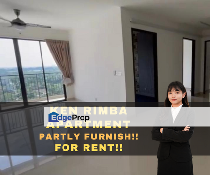 Ken Rimba Apartment Partly Furnish For Rent Shah Alam Selangor, Selangor, Shah Alam