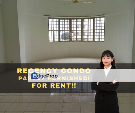 Regency Condo Partially Furnish For Rent Klang Selangor, Selangor, Klang