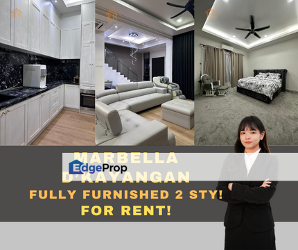 Merbella @ D'Kayangan Fully Furnished 2 Storey For Rent Shah Alam, Selangor, Shah Alam