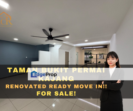 2 Storey Taman Bukit Permai Kajang For SALE! Renovated Move in Condition, Selangor, Kajang