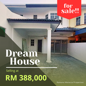 Renovated Double Storey Terrace Taman Merdeka Batu Berendam Melaka for ...