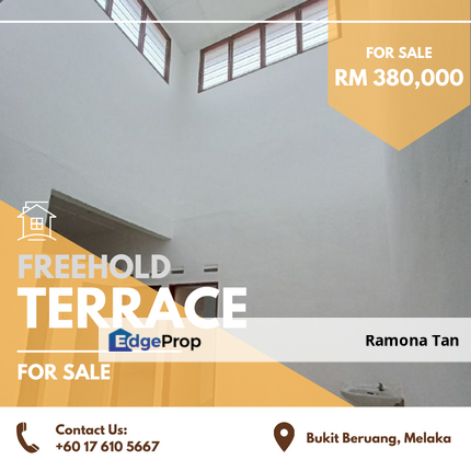 FREEHOLD Single Storey Terrace Bukit Beruang Ayer Keroh Melaka, Melaka, Bukit Beruang