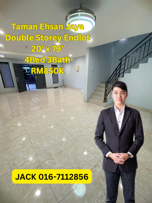 Taman Ehsan Jaya Double Storey Terrace House for Sale @RM850,000 By ...