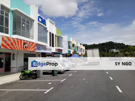 Pulai Hijauan @Jln Paprika Lowest Price Facing Main Road  Double Storey Shoplot For Sale , Johor, Kangkar Pulai