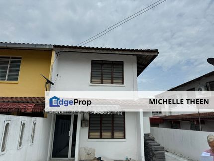 FREEHOLD Taman Cempaka Double Storey Intermediate Corner House For Sale, Perak, Ipoh