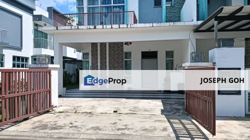Kangkar pulai ,Taman Pulai Hijauan 2 Storey cluster with 10ft land for sale, Johor, Kangkar Pulai