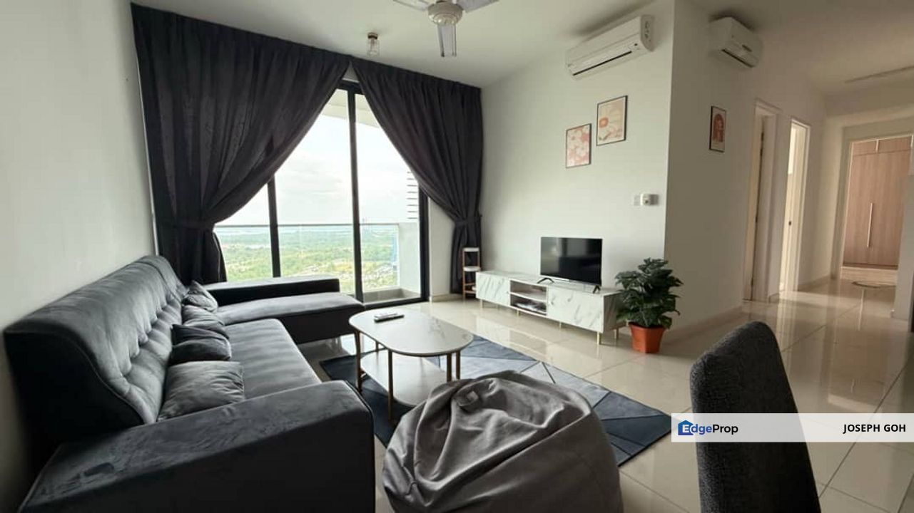 Medini M Macrolink Condominium, 3 rooms with fully furnished and 2 car parking , Johor, 