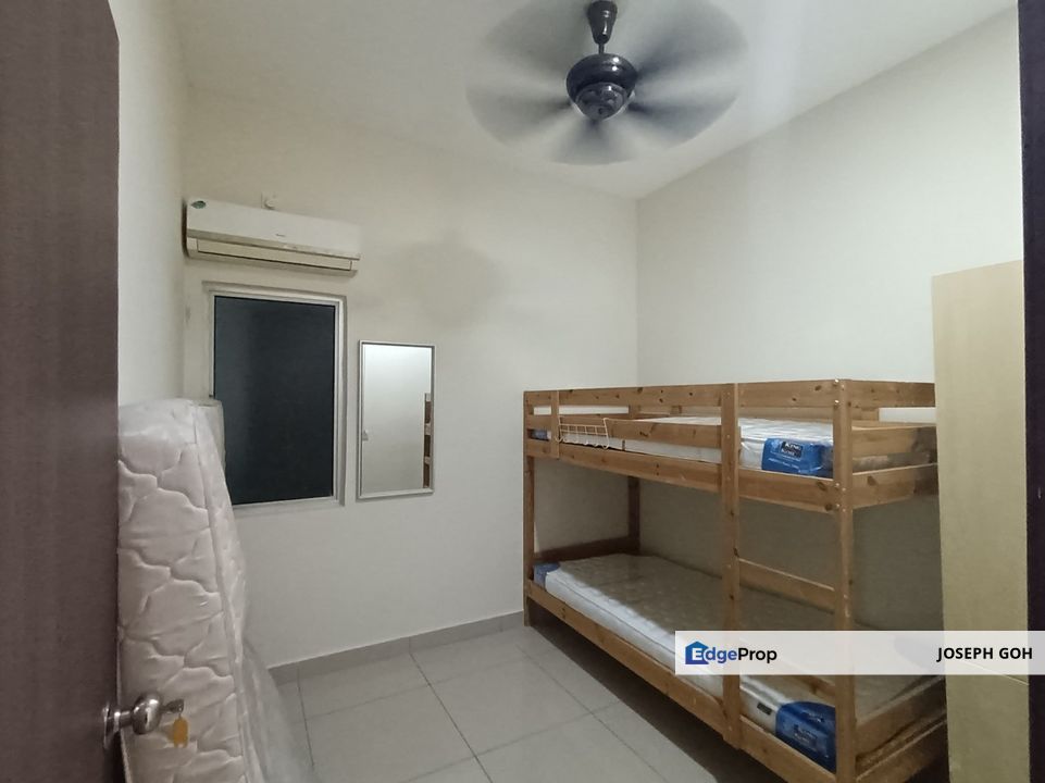 Greenfield regency apartment, 3rooms with fully furnished n balcony , Johor, Tampoi