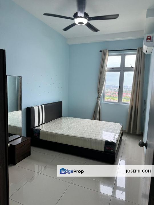Meridin Bayvue Apartment, Middle floor 3 rooms with fully furnished , Johor, Masai